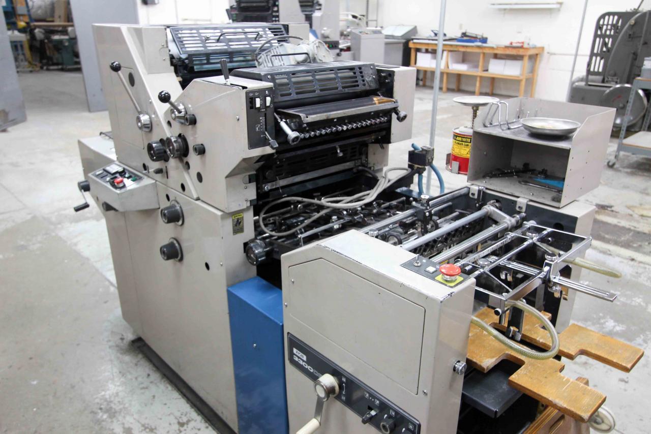 Lot #10: Ryobi 3300 CD Printing Press 